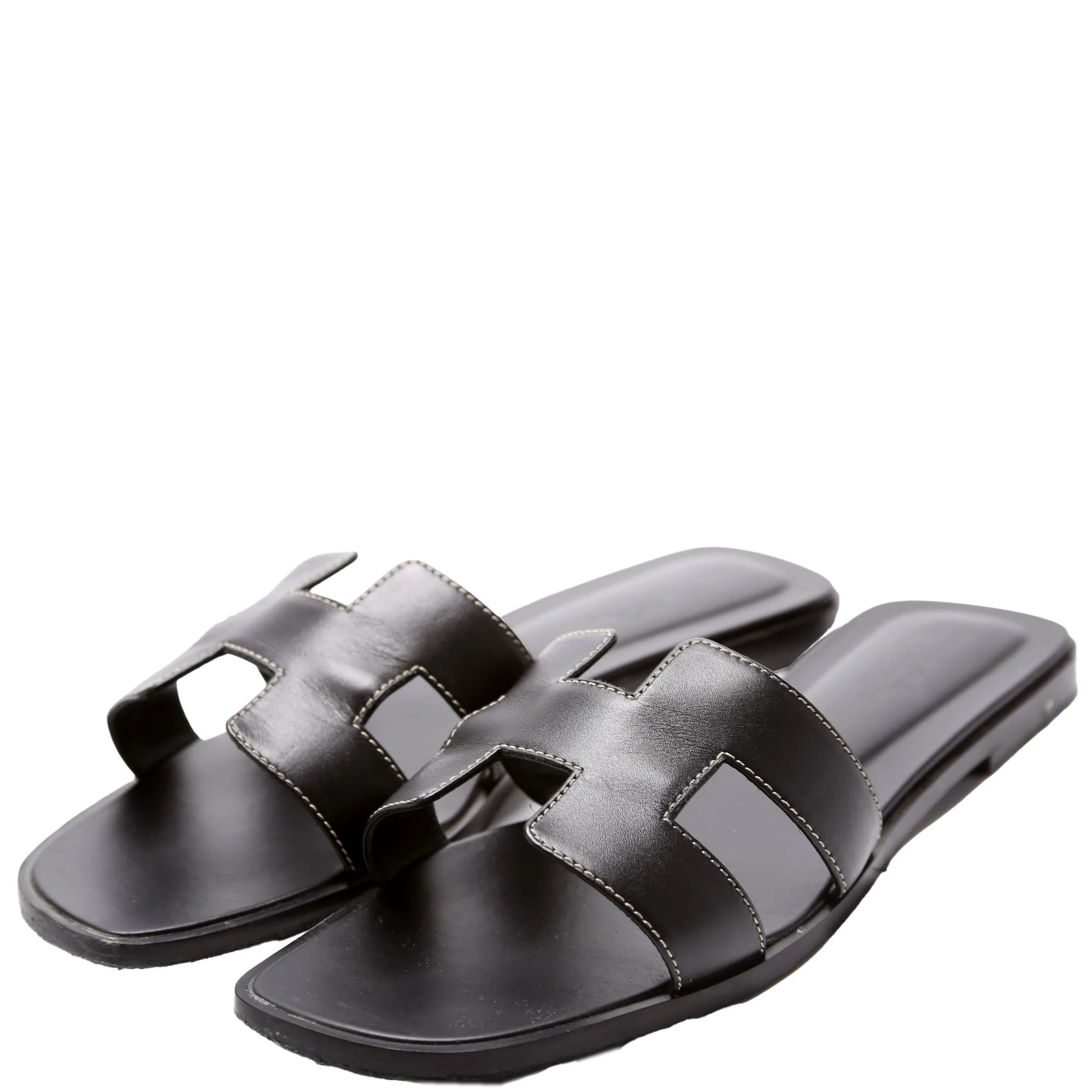 Oran Sandals Size 40.5 Black | Keeks Designer Handbags