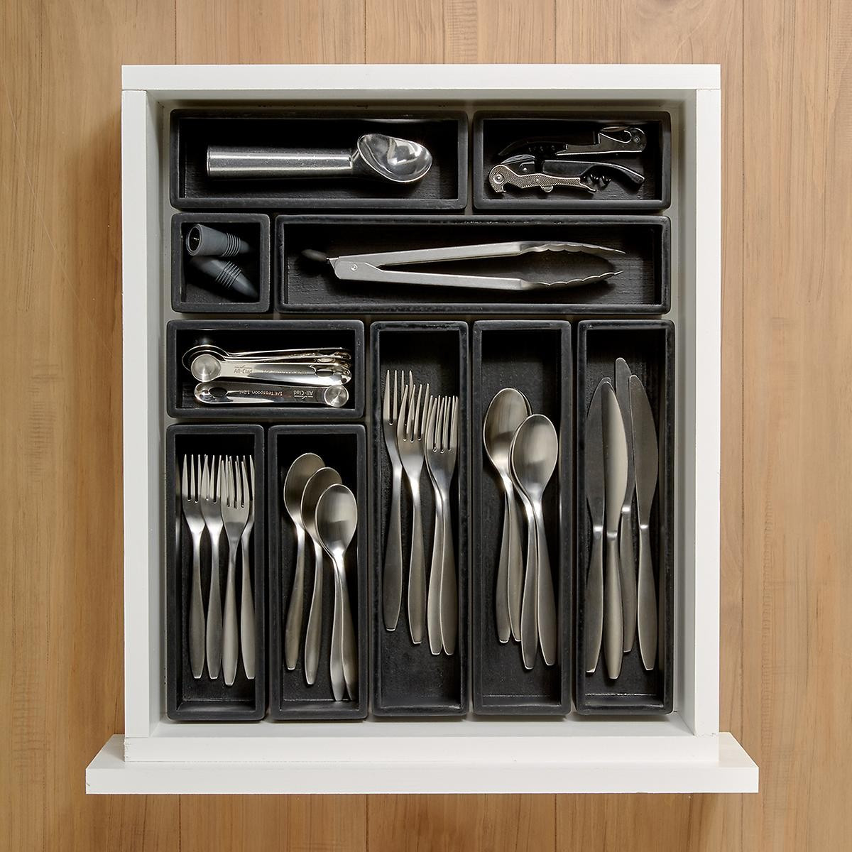 The Home Edit by iDesign Onyx Drawer Organizers | The Container Store