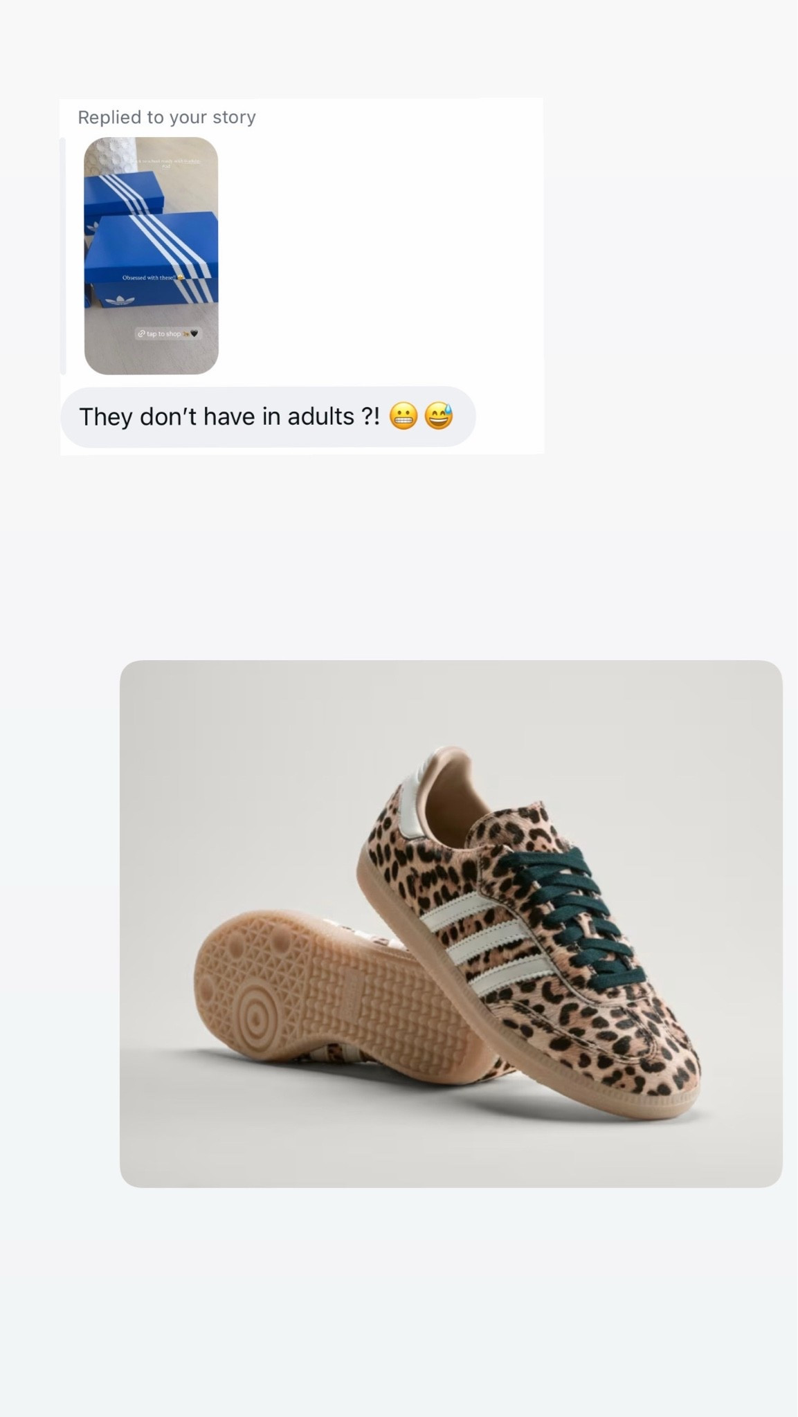 Leopard adidas sambas

#LTKootd