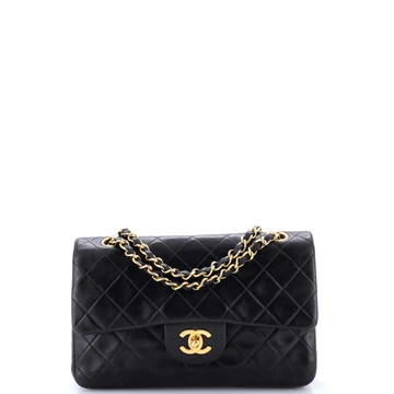 Vintage Classic Double Flap Bag Quilted Lambskin Small | Rebag