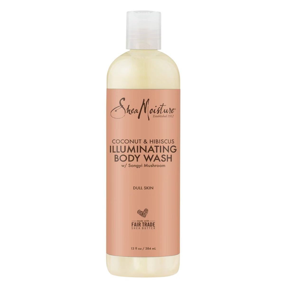 SheaMoisture Coconut & Hibiscus Illuminating Body Wash - 13 fl oz | Target
