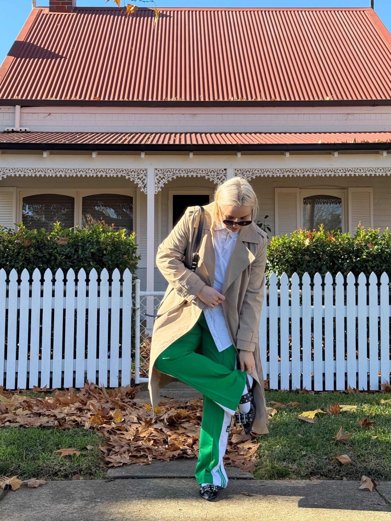 styling adidas tracksuit pants for a casual winter outfit 

#LTKwinter #LTKaustralia #LTKmidsize