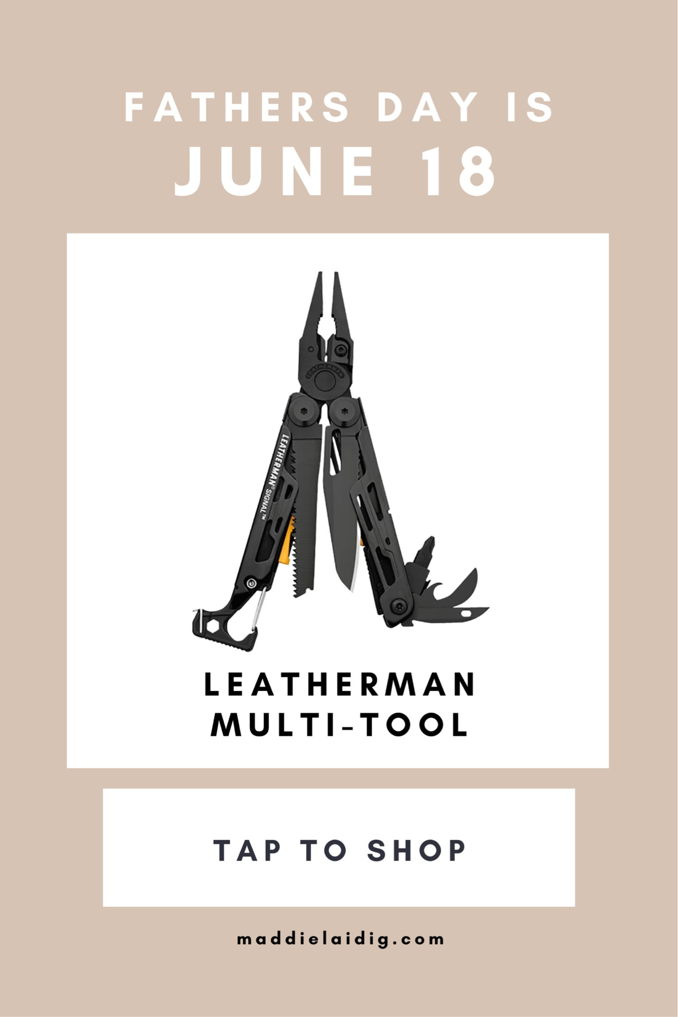 Father’s Day is coming June 18! Get him this leather man multi tool for all the tinkering dads do best. #fathersday #giftguide #giftsformen #backcountry

#LTKmens #LTKFind #LTKGiftGuide