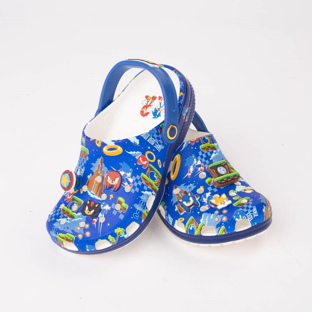 Sonic the Hedgehog™ x Crocs Classic Clog - Little Kid / Big Kid - Blue | Journeys