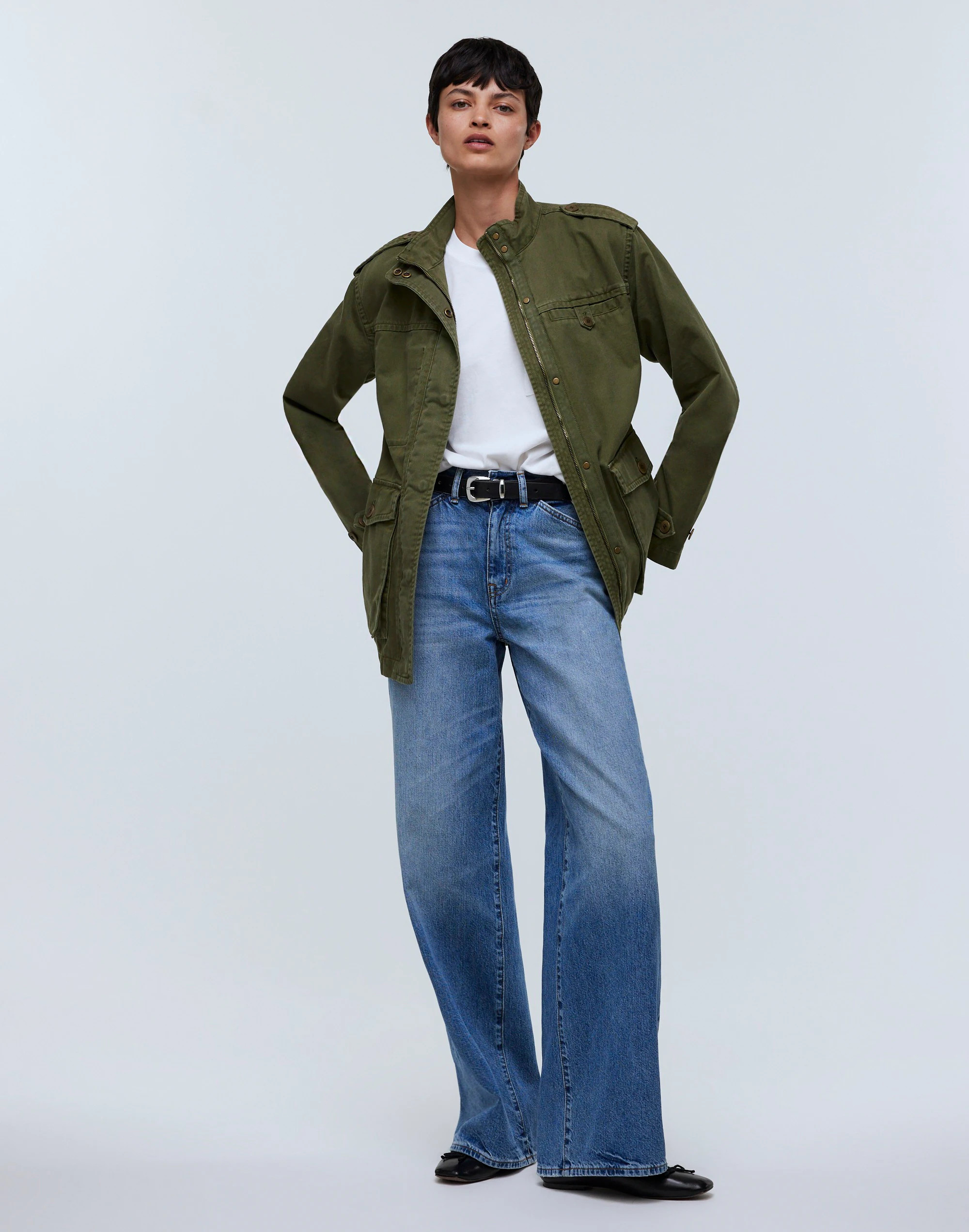 Oversized Utility Jacket | Madewell