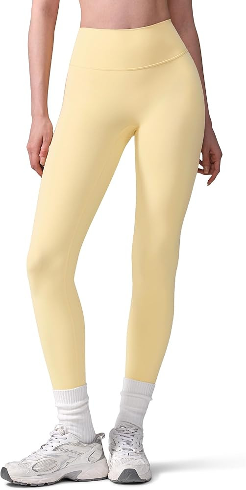 Womens High Waist No Front Seam Scrunch Butt Leggings Workouts 25 Inches V-Back Scrunch Booty Gym... | Amazon (US)