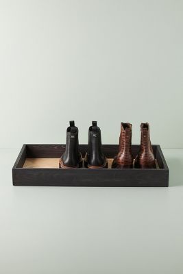 Marquetry Boot Tray | Anthropologie (US)