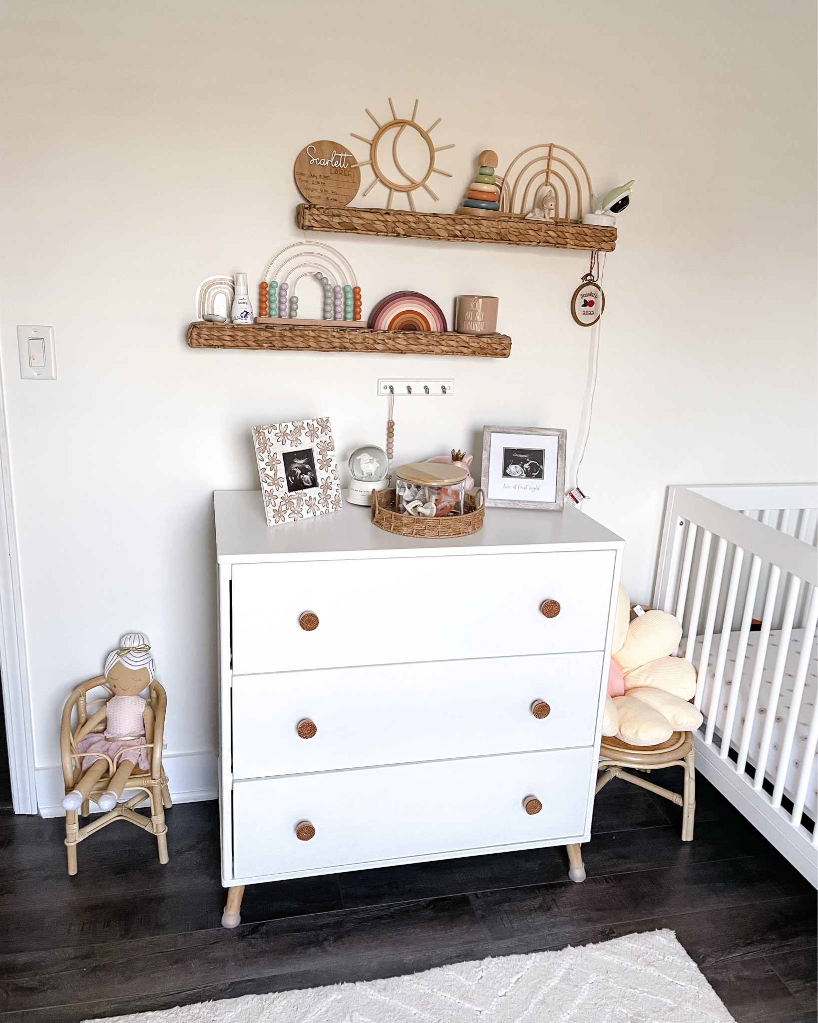 Love our Delta Children baby furniture from Target! It’s lasted us over 3 years now with no issues! Highly recommend 