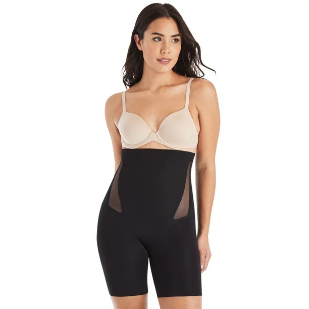 Maidenform Womens Flexees Modern Sculpts High Waist Thigh Slimmer, Style FLS095 | Walmart (US)