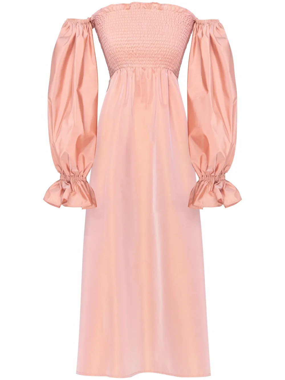 Atlanta off-shoulder midi dress | Farfetch Global