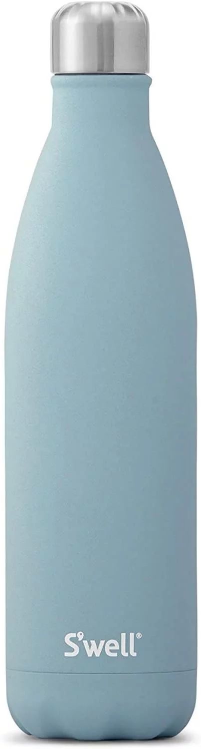 S'well Vacuum Insulated Stainless Steel Water Bottle, Aquamarine, 25 oz - Walmart.com | Walmart (US)