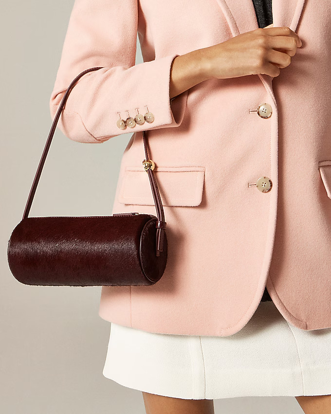 Bordeaux bag in calf hair | J. Crew US