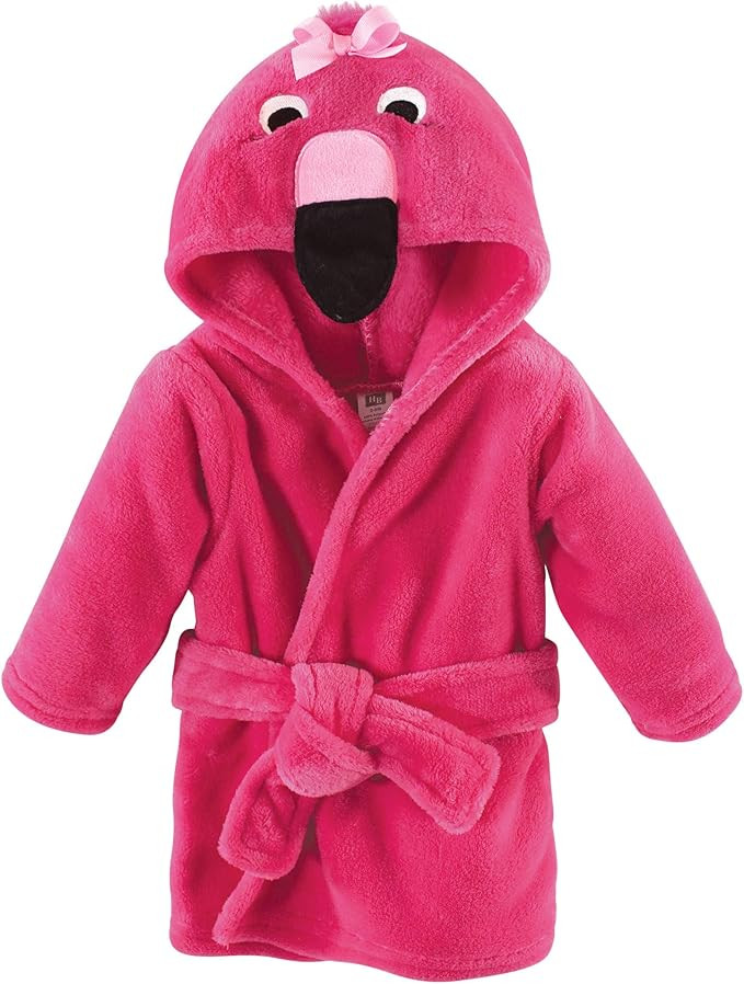 Hudson Baby Unisex Baby Plush Animal Face Bathrobe | Amazon (US)