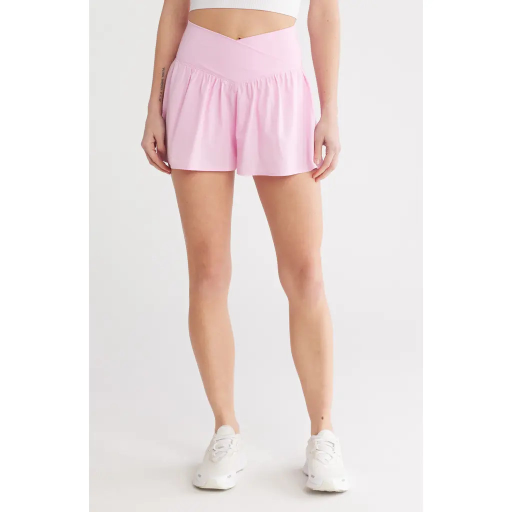 Gottex Flowy Woven Shorts in Ballet Pink at Nordstrom Rack, Size X-Large | Nordstrom Rack