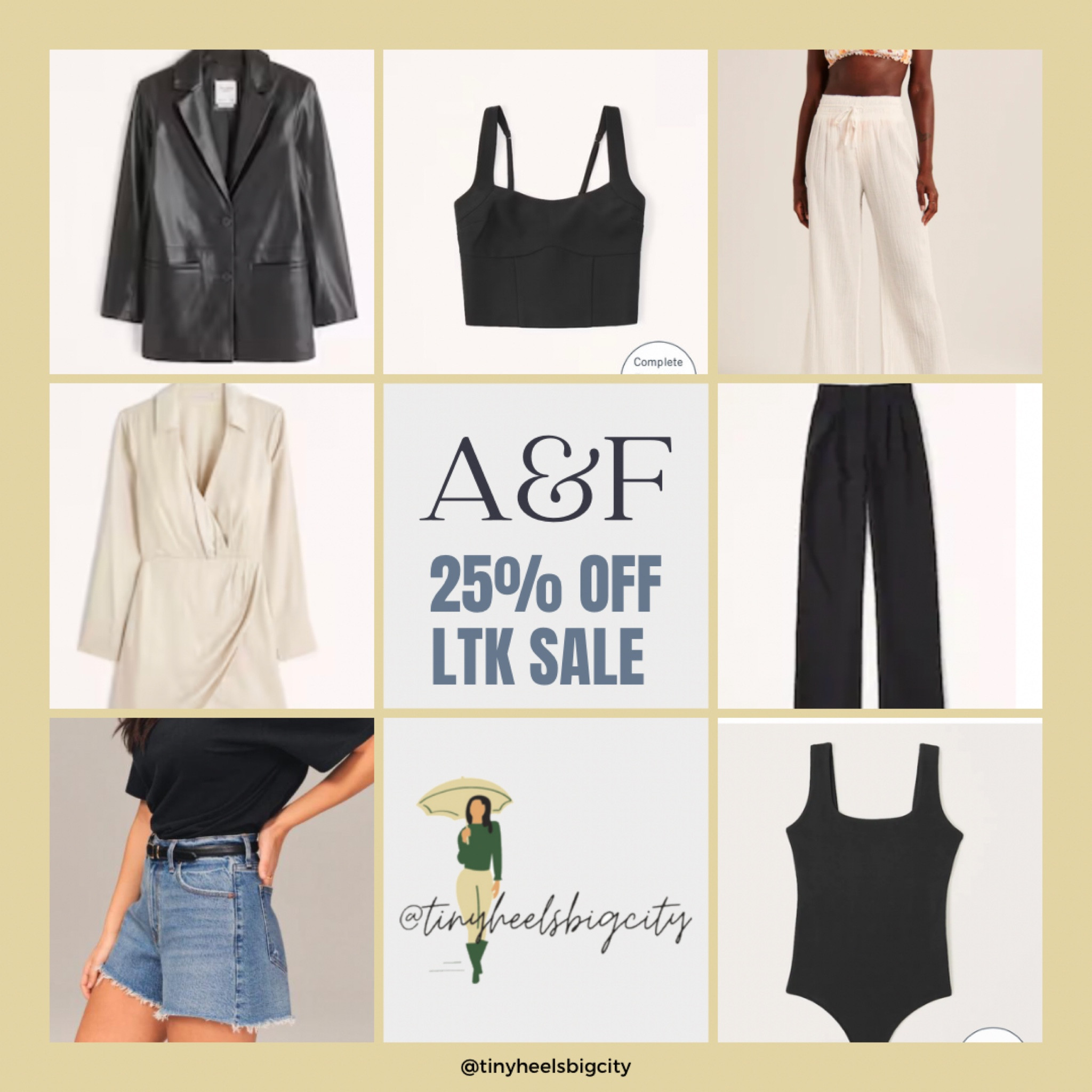 25% off SITEWIDE at Abercrombie! Copy the in app code and don’t forget to paste it during checkout for your discount 🌺✨

#ltkspringsale #AFbasics #abercrombie #LTKsalealert

#LTKFind #LTKSale #LTKstyletip