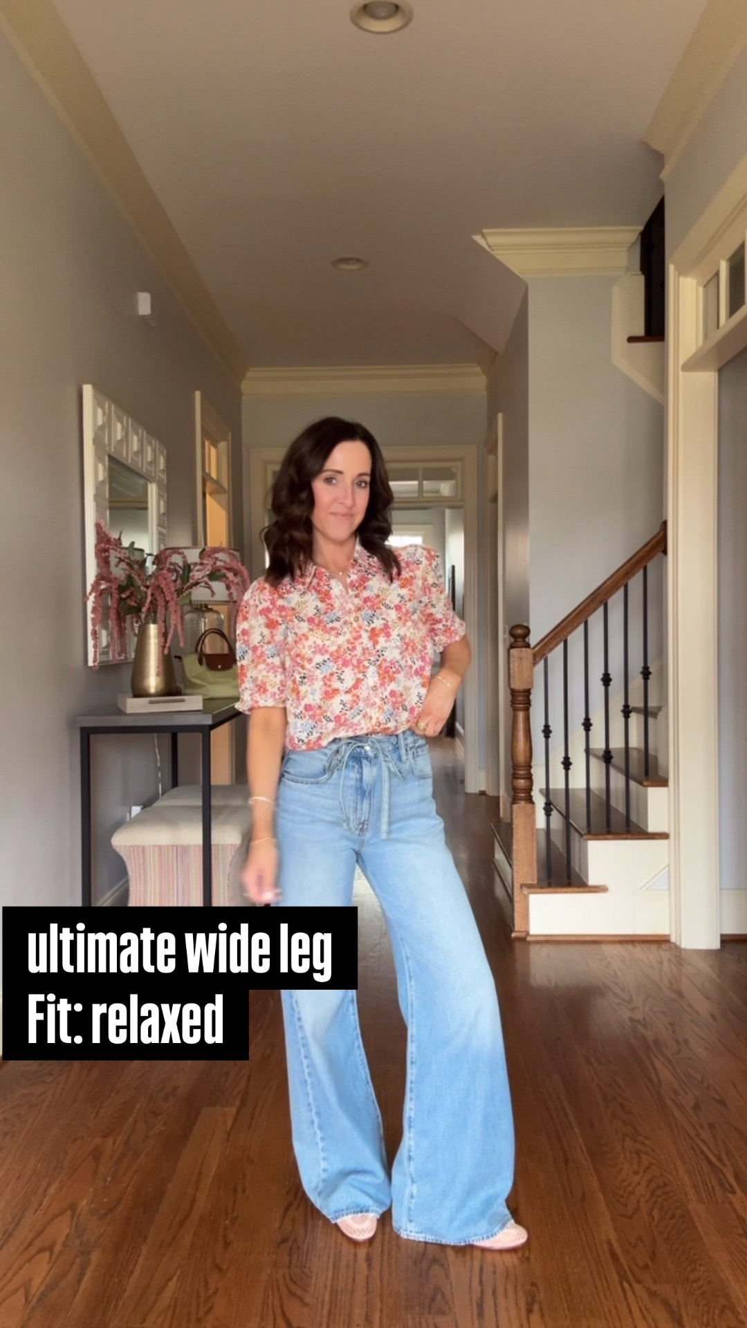 Wide leg relaxed fit jeans. Drawstring waist denim. Madewell denim. Summer denim. 
Fit: TTS, 25. 

#LTKOver40 #LTKootd #LTKSeasonal