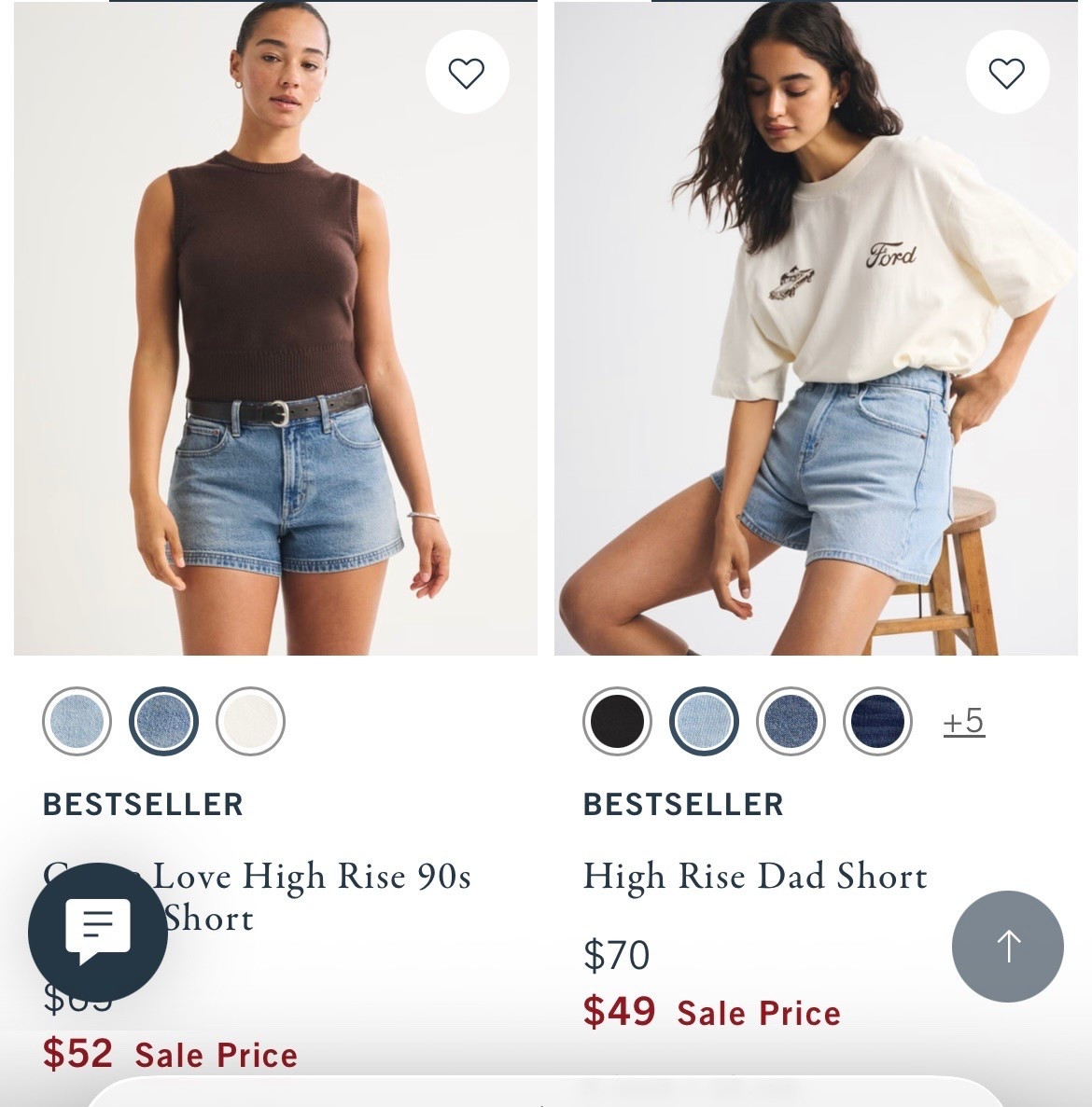 Abercrombie shorts on sale $42-$53

#LTKootd #LTKSaleAlert