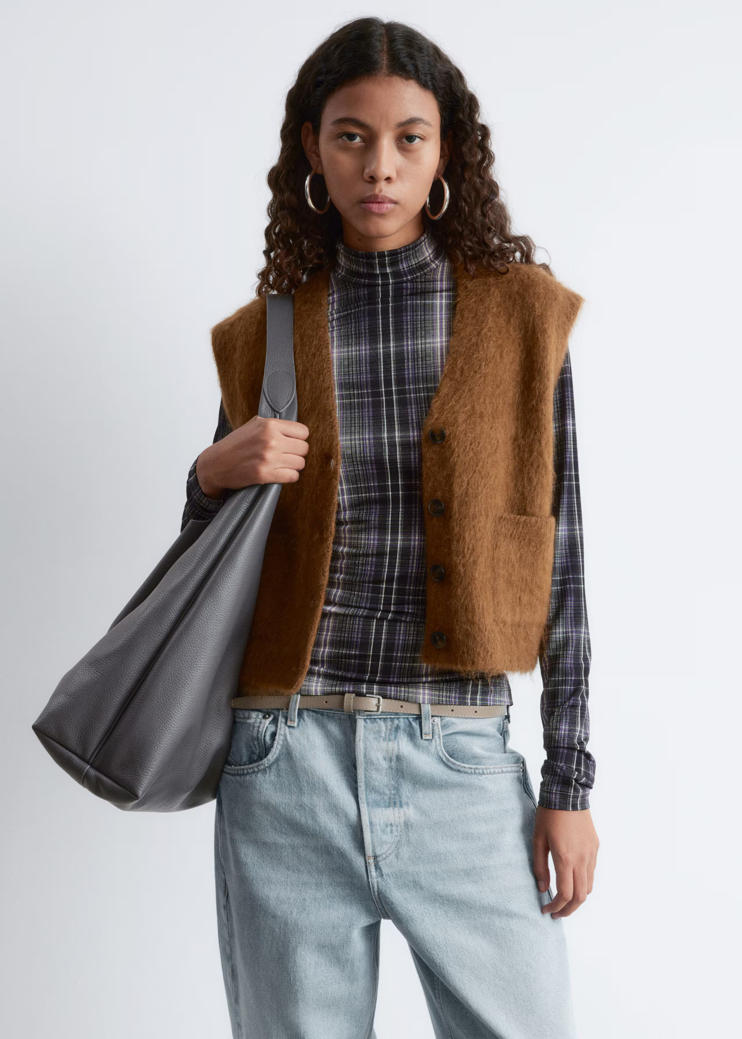 Brushed Knitted Vest | & Other Stories - US