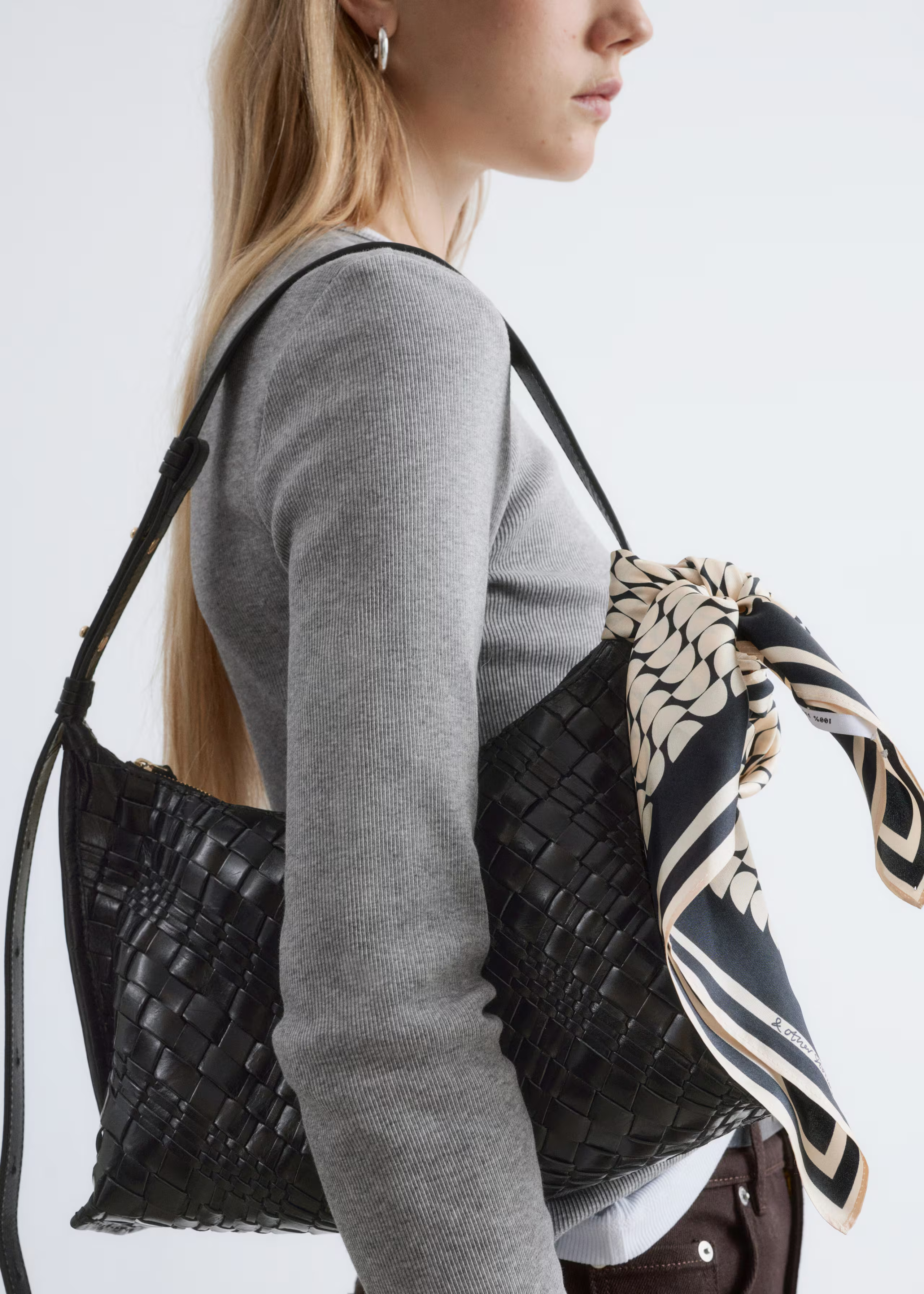 Interwoven Leather Crossbody Bag | & Other Stories - US