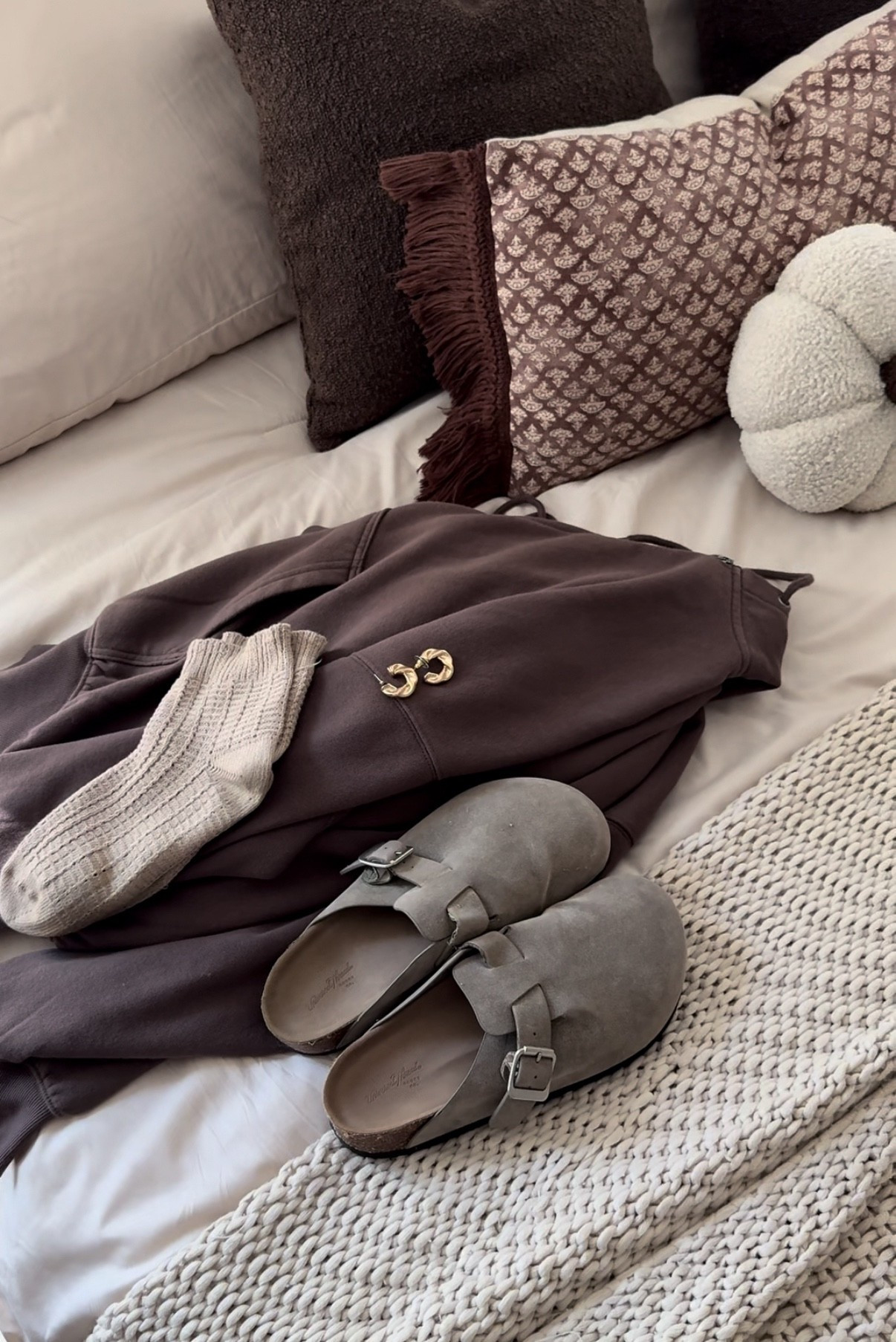 Coziest brown set for fall 
