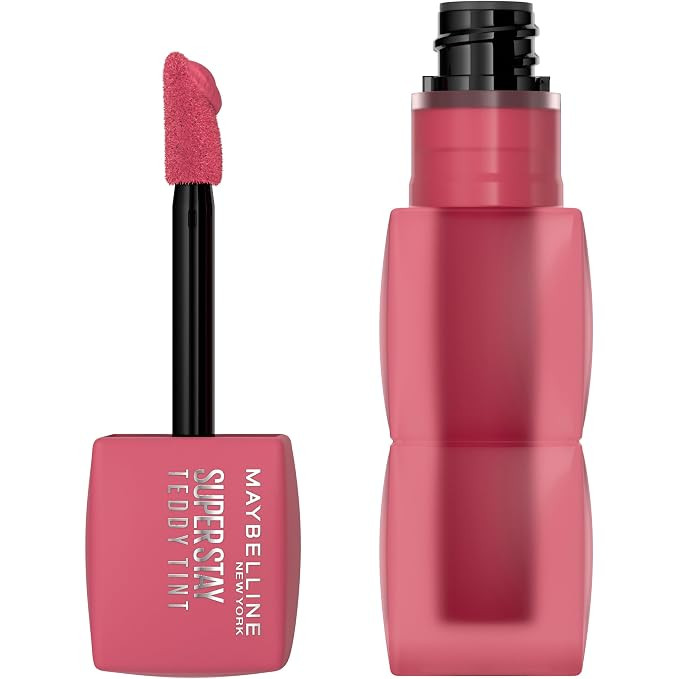 MAYBELLINE Super Stay Teddy Lip Tint, Long Lasting Matte Lipstick for Up To 12HR Wear, Endgame, 1... | Amazon (US)