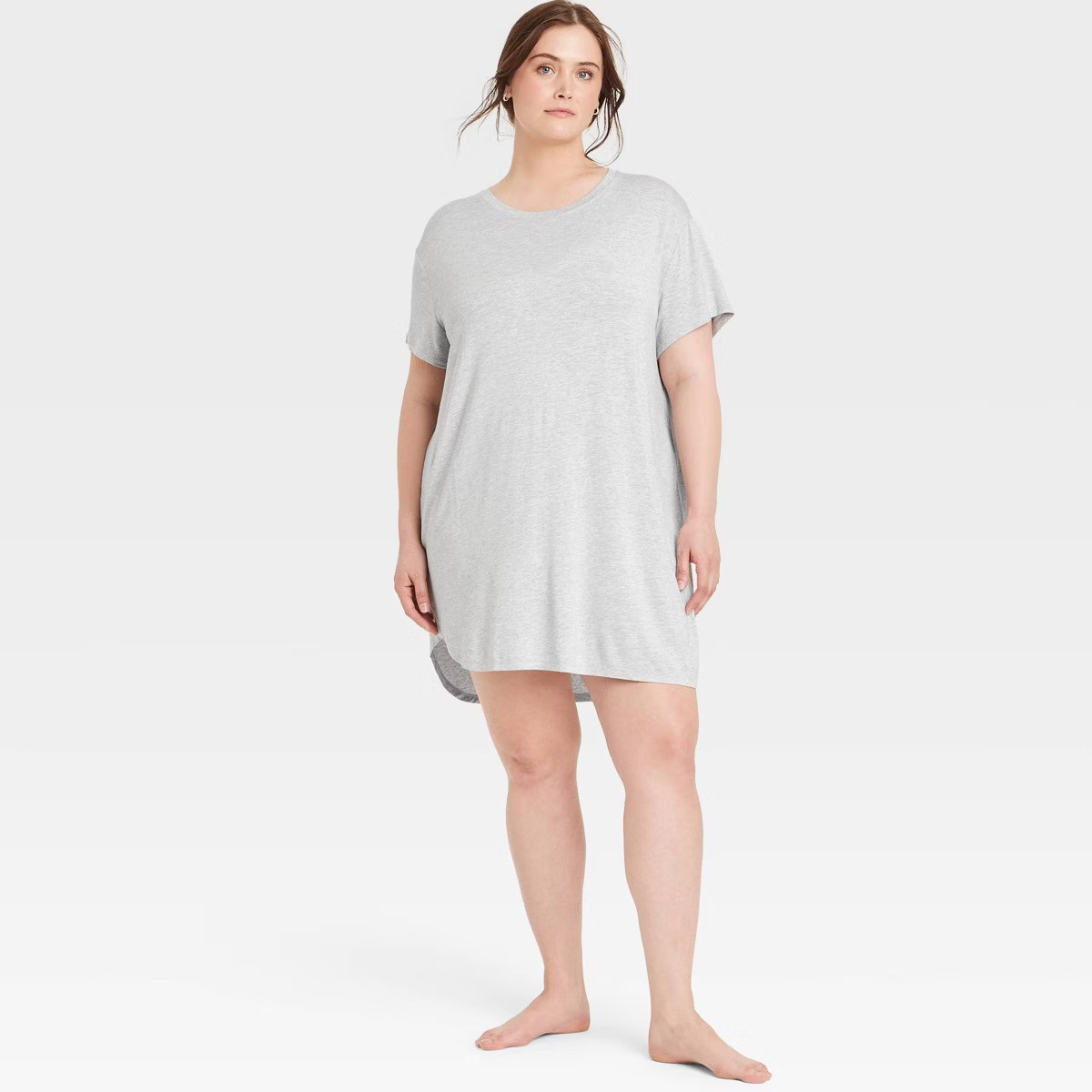 Women's Cloud Knit Short Sleeve Dress - Auden™ Blue M | Target