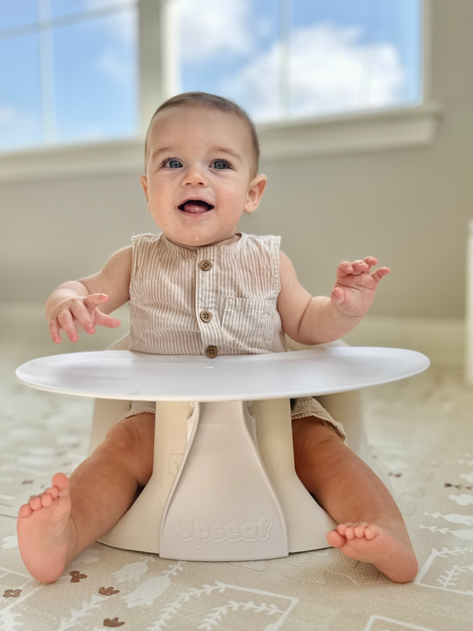 Use code BRITTANYGARZILLOSTEPHENS10 for 10% off your entire order! ✨ Now that Alex is 6 months and sitting up with support, Nick and I wanted something that would help him sit up safely and properly on his own. @theupseat is it! It’s ergonomically designed with help from physical therapists to encourage upright posture and healthy hip development. Within a week of using it, we noticed that Alex is sitting up even better on his own. It also comes with an attachable tray, which has become his new favorite spot to try out his first foods! It’s lightweight, easy to clean and travels well. A must have for new parents! Ours is in the shade “coconut”. #Ad #upseat #upseatreview #upseatbaby


#LTKBaby #LTKBump #LTKKids