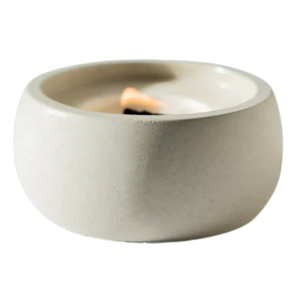 Janet Gwen Concrete Channel The Flannel Soy Wax Candle | Fir, Cedarwood, Sandalwood, Patchouli Sc... | Amazon (US)