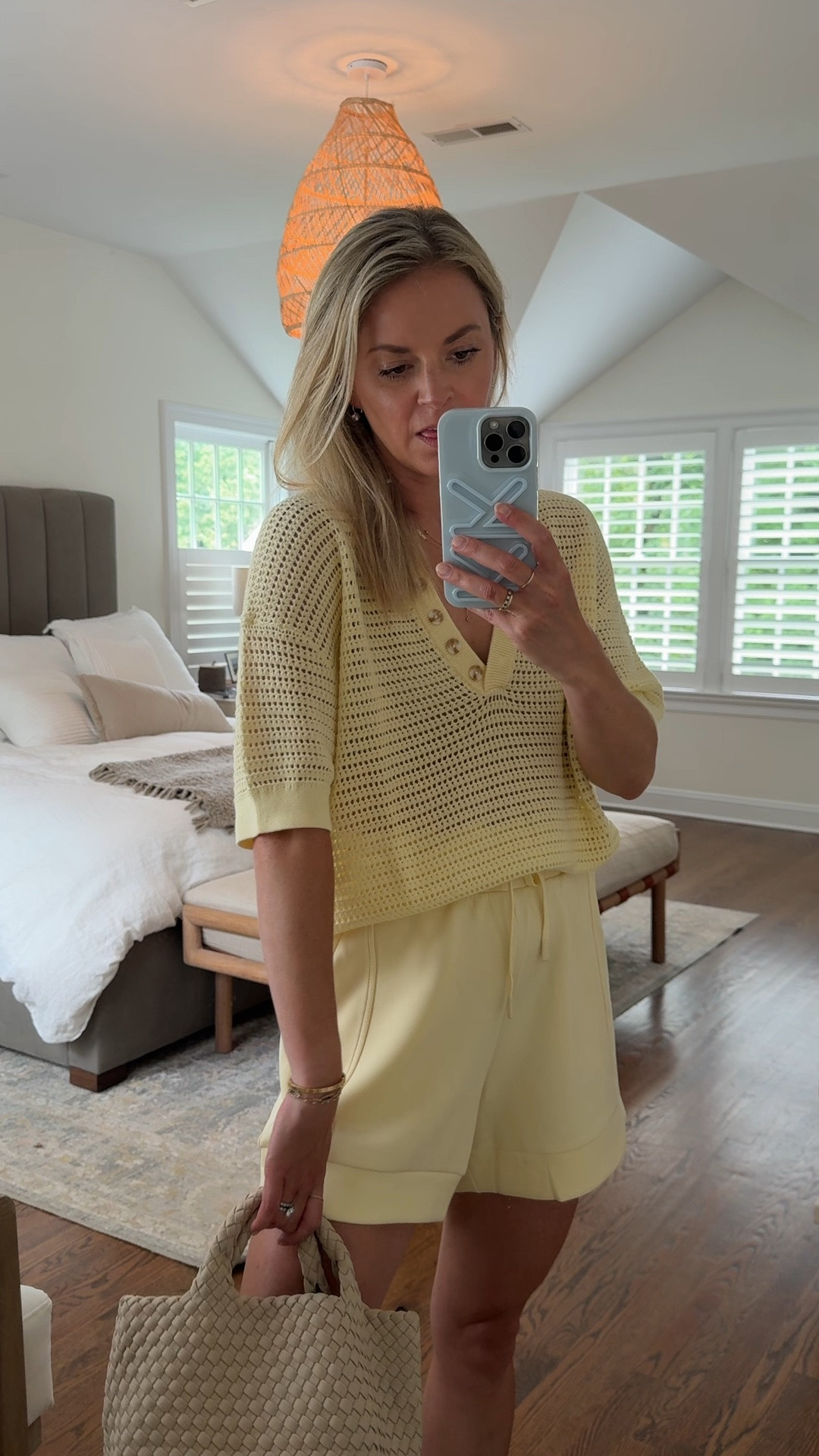 Fun butter yellow set for summer 🧈 wearing smalls // size down 1/2 in sneakers

#LTKmomlife