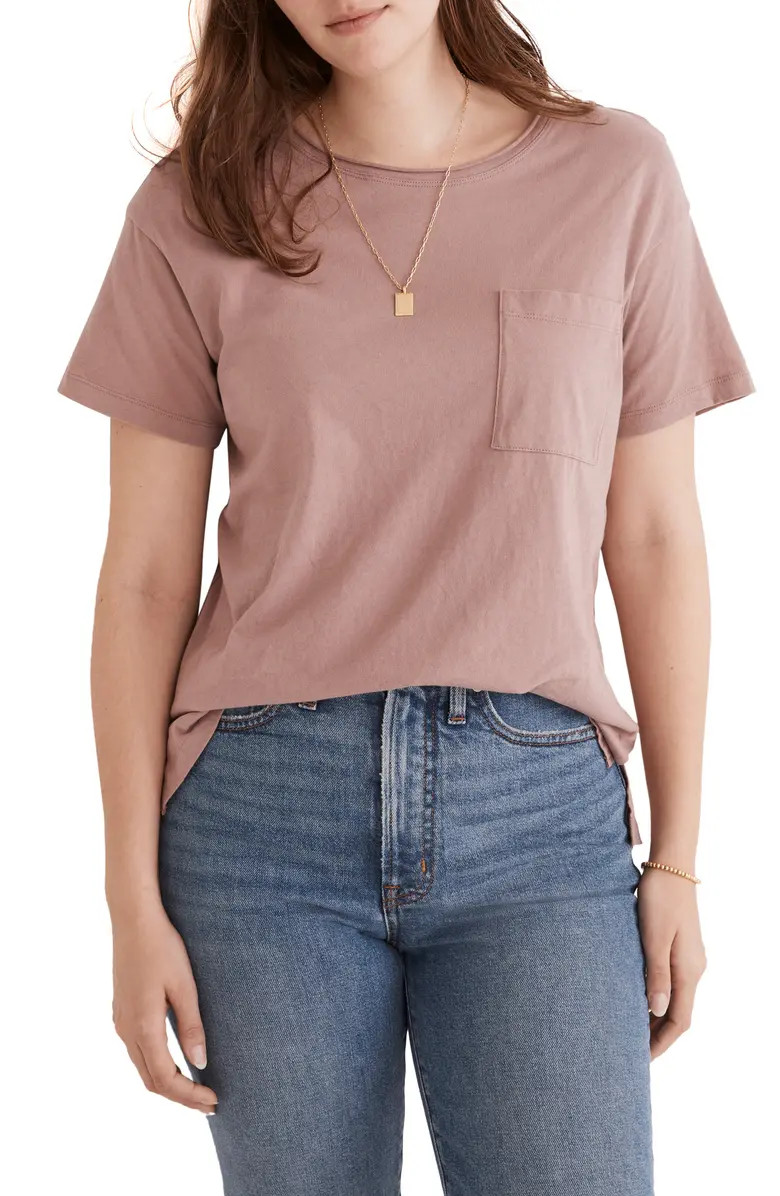 Oversize Softfade Cotton Pocket T-Shirt | Nordstrom