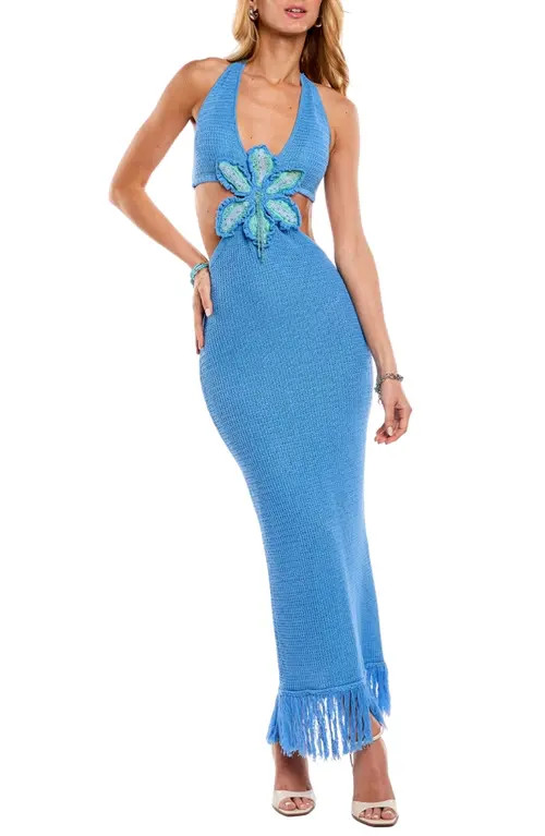 Capittana Nuriel Dress in Blue at Nordstrom, Size Medium | Nordstrom