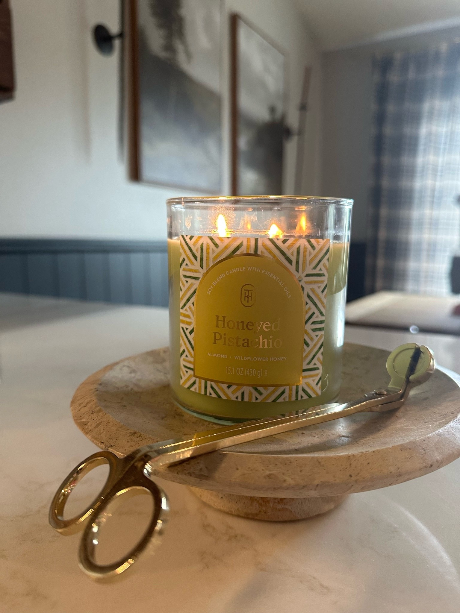 Honey pistachio! The best smelling target candle!

#LTKselfcare #LTKHome