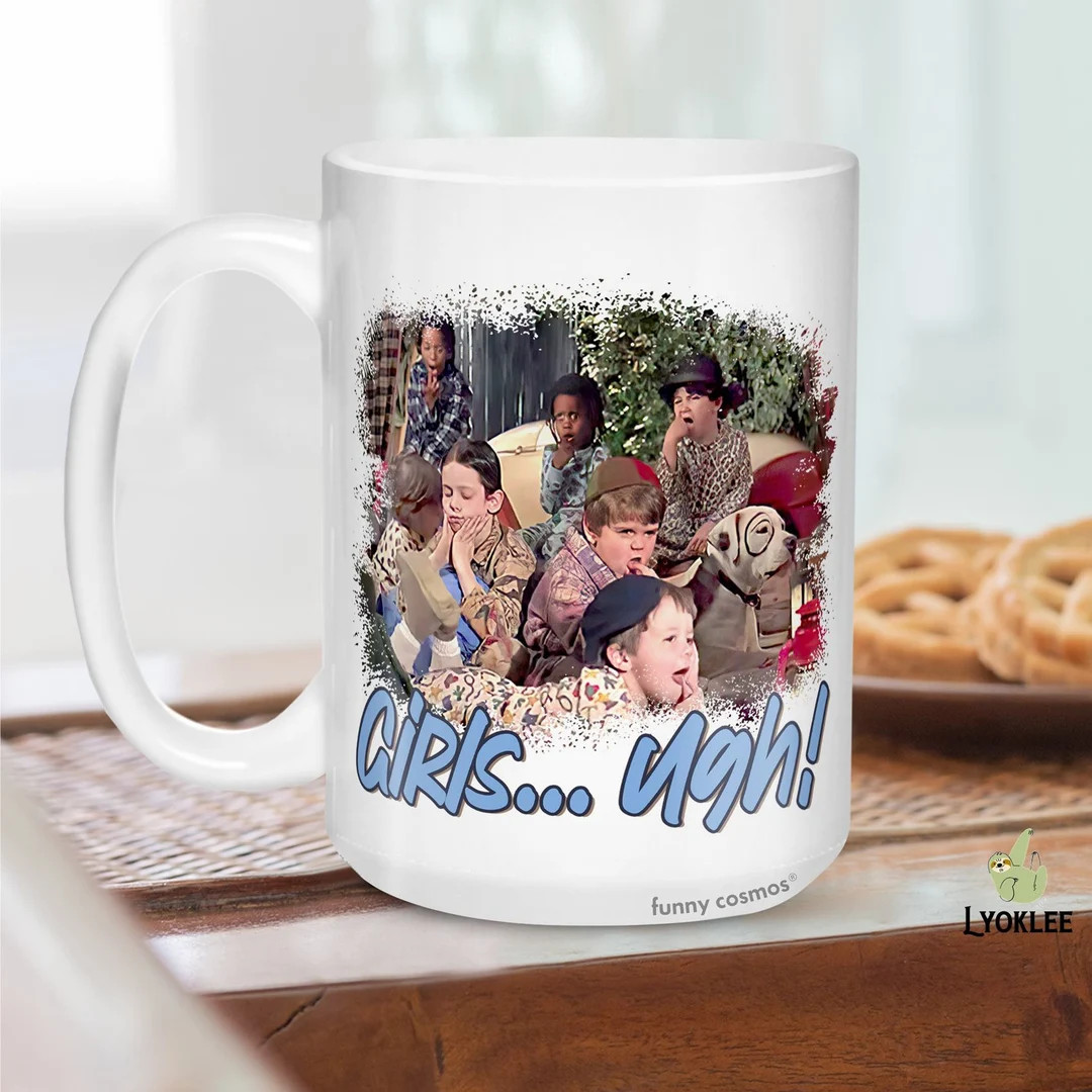 Girls Ugh Mug, Funny Valentines Mug, Valentines Day Gifts, Little Rascals, Boys Valentine Mug, Gi... | Etsy (US)