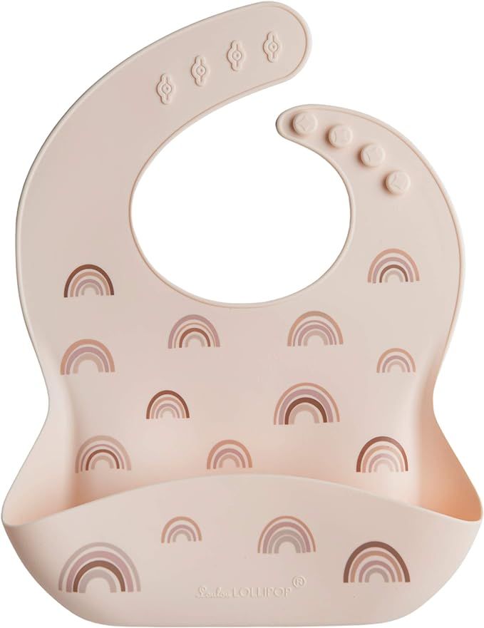 Loulou Lollipop Soft, Waterproof Silicone Feeding Bib for Babies and Toddlers | Amazon (US)