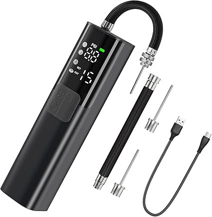 Pumteck MY01 Electric Ball Pump with Inflation & Deflation, Accurate Pressure Gauge and 4 Preset ... | Amazon (US)