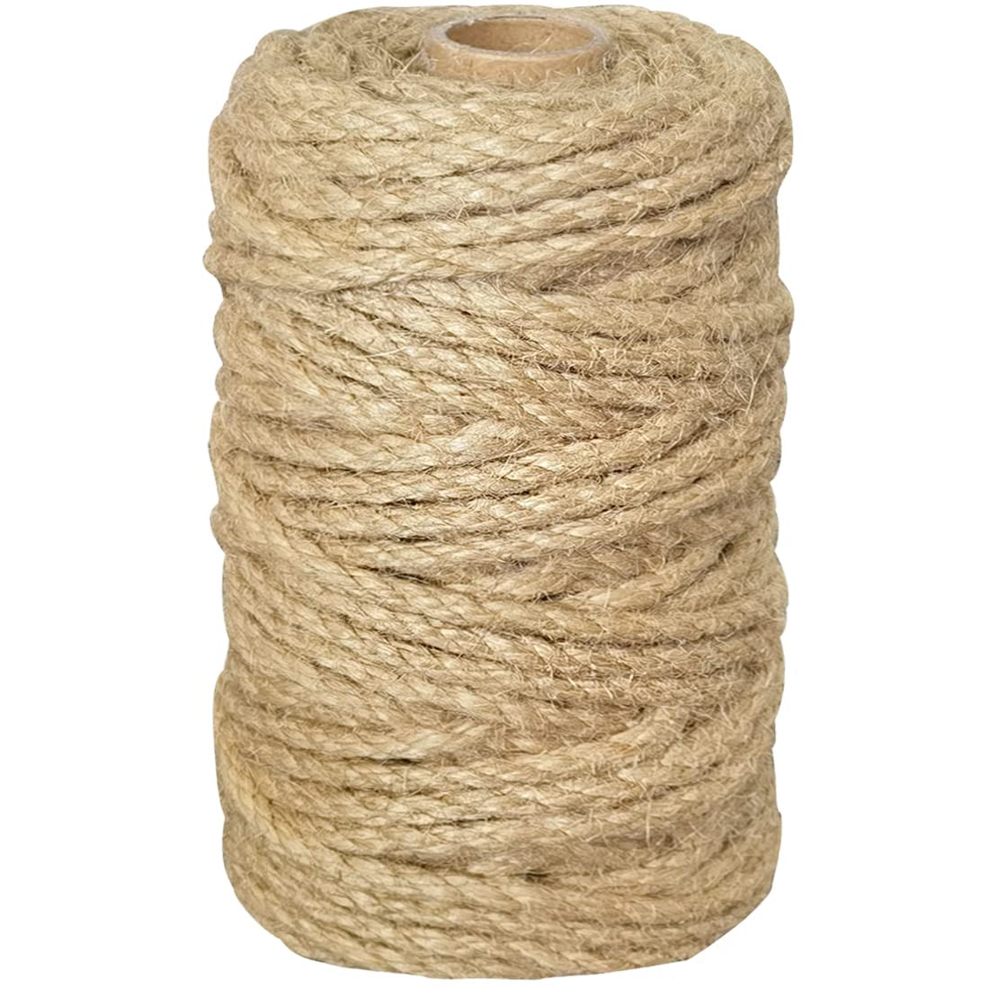 PerkHomy 5mm Jute Rope 105 Feet Twisted Heavy Duty and Thick Twine Rope for Cat Scratcher Scratch... | Amazon (US)