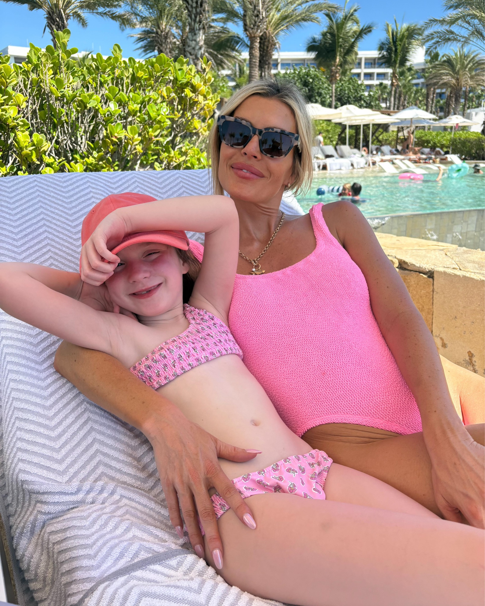 Just easy pool days, matching pinks, and the sweetest little moments together.

mom and daughter swimwear, matching swim outfits mom and mini, pink swimsuit women, girls bikini pink, family vacation outfits, pool day outfits women, resort wear mom style, kids swimwear outfit, beach vacation mom style



#LTKTravel #LTKmomlife #LTKSwim