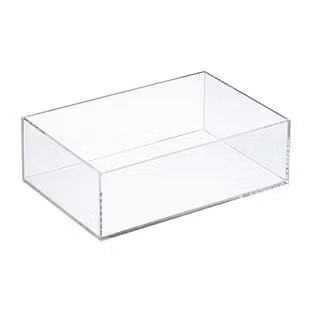 Rectangle Acrylic Trays | The Container Store