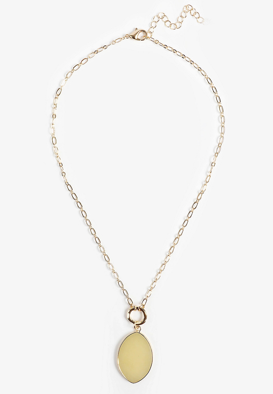 Genuine Dyed Quartz Pendant Necklace | Maurices