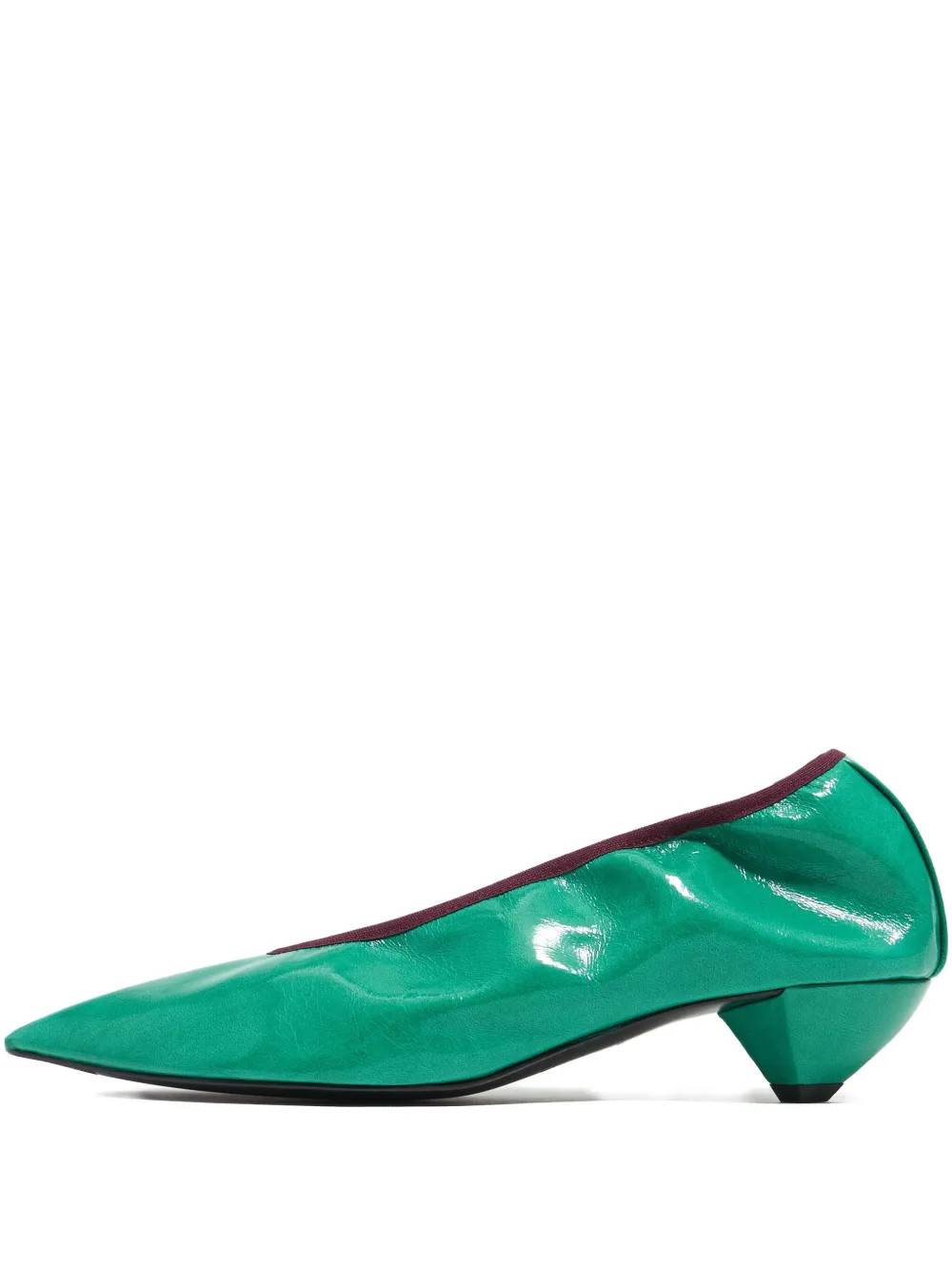 pointed-toe small-heel pumps | Farfetch Global
