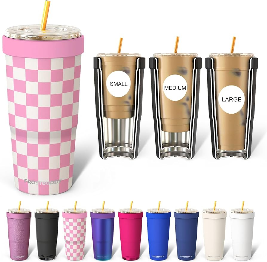 Frost Buddy Togo Buddy 30 oz Stainless Steel Vacuum Insulated Tumbler To Go Coffee Cup - Iced Cof... | Amazon (US)