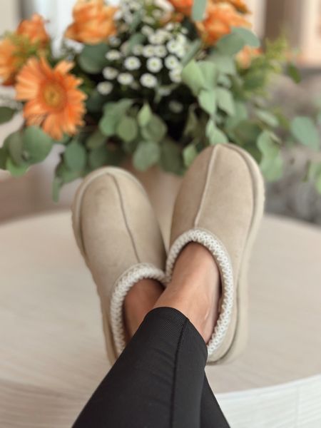 The cutest ugg slippers. Comes in so many different colors and beyond cozy! 

#LTKSeasonal #LTKshoecrush #LTKFind