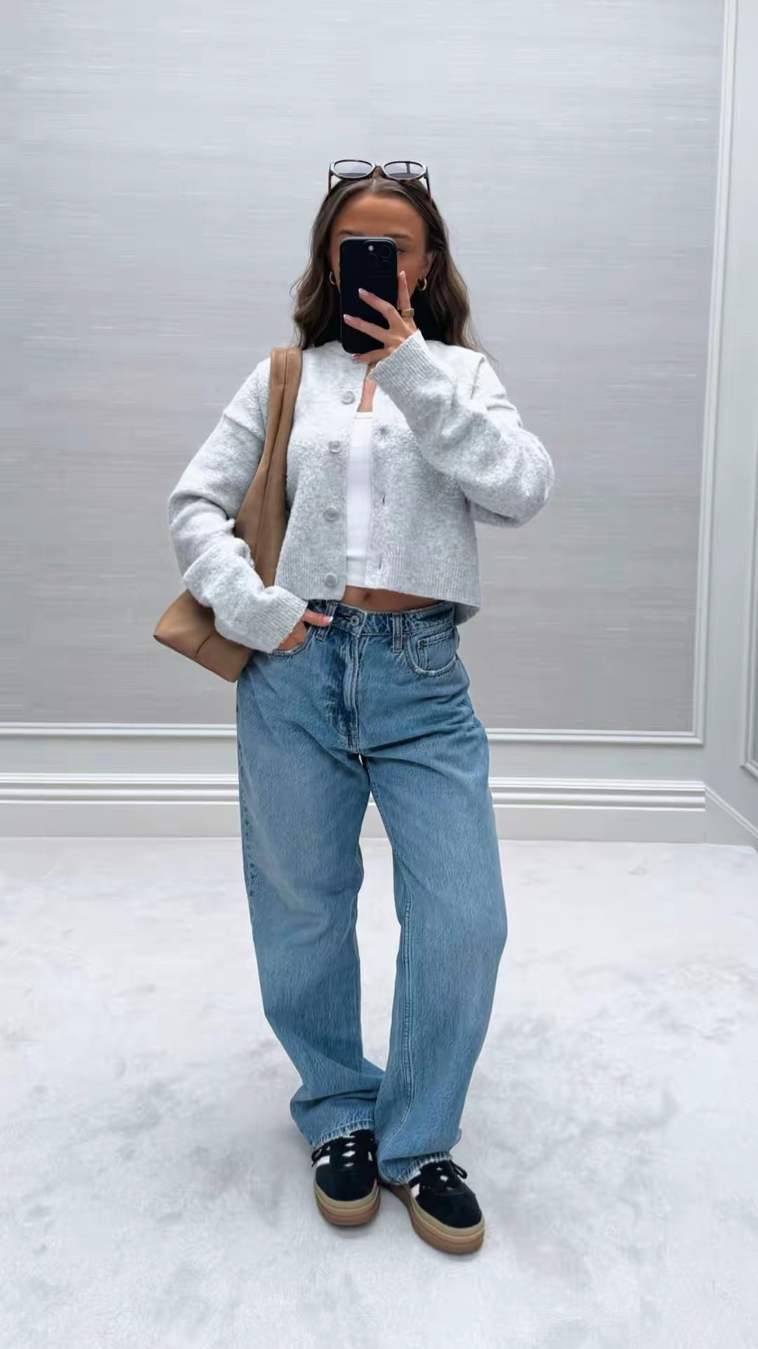 spring outfit inspo 🩰☁️

Pinterest style outfit inspo ideas summer spring TikTok casual easy basic neutral ootd wishlist faves petite knitwear knit sweater cardigan jumper button up crew neck cropped grey light blue Abercrombie jeans 




#LTKpetite #LTKuk #LTKspring