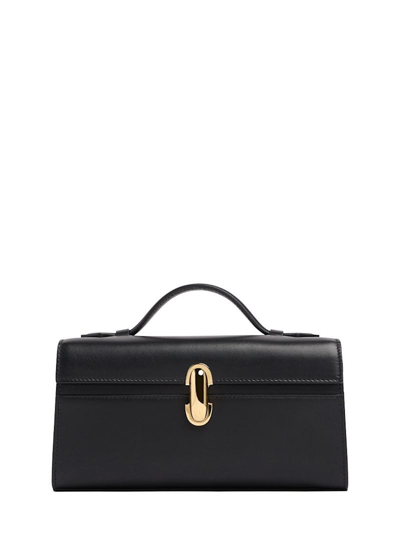 The Symmetry leather top handle bag | Luisaviaroma