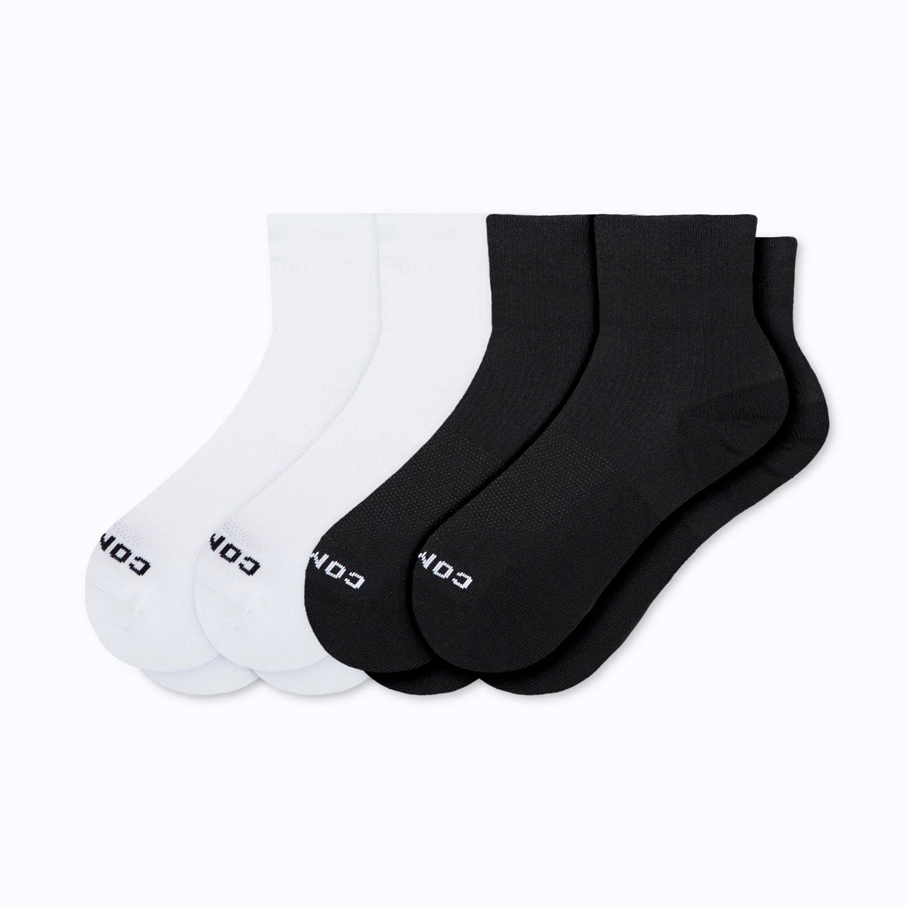 Quarter Ankle Compression Socks - 4 Pack | Comrad