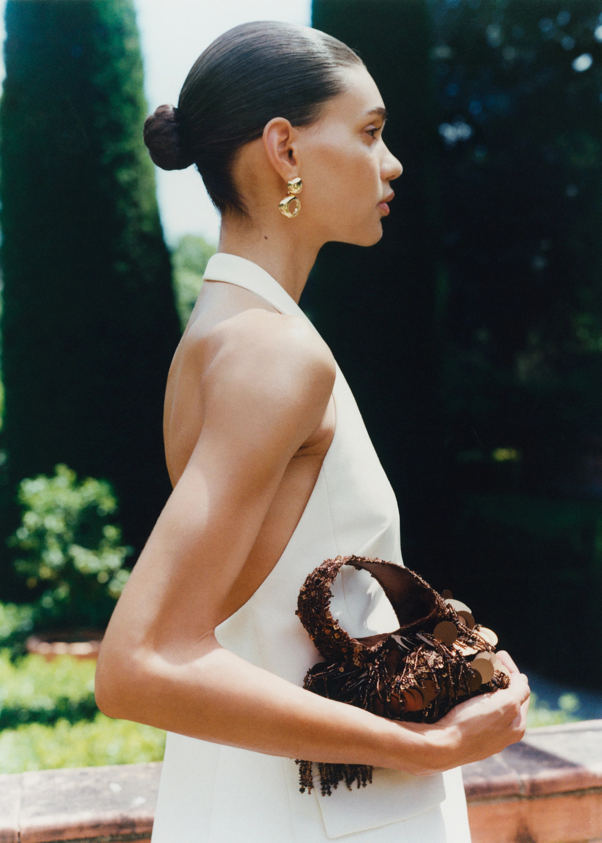 Beaded handbag - Women | MANGO USA | Mango (US/MX/AU)