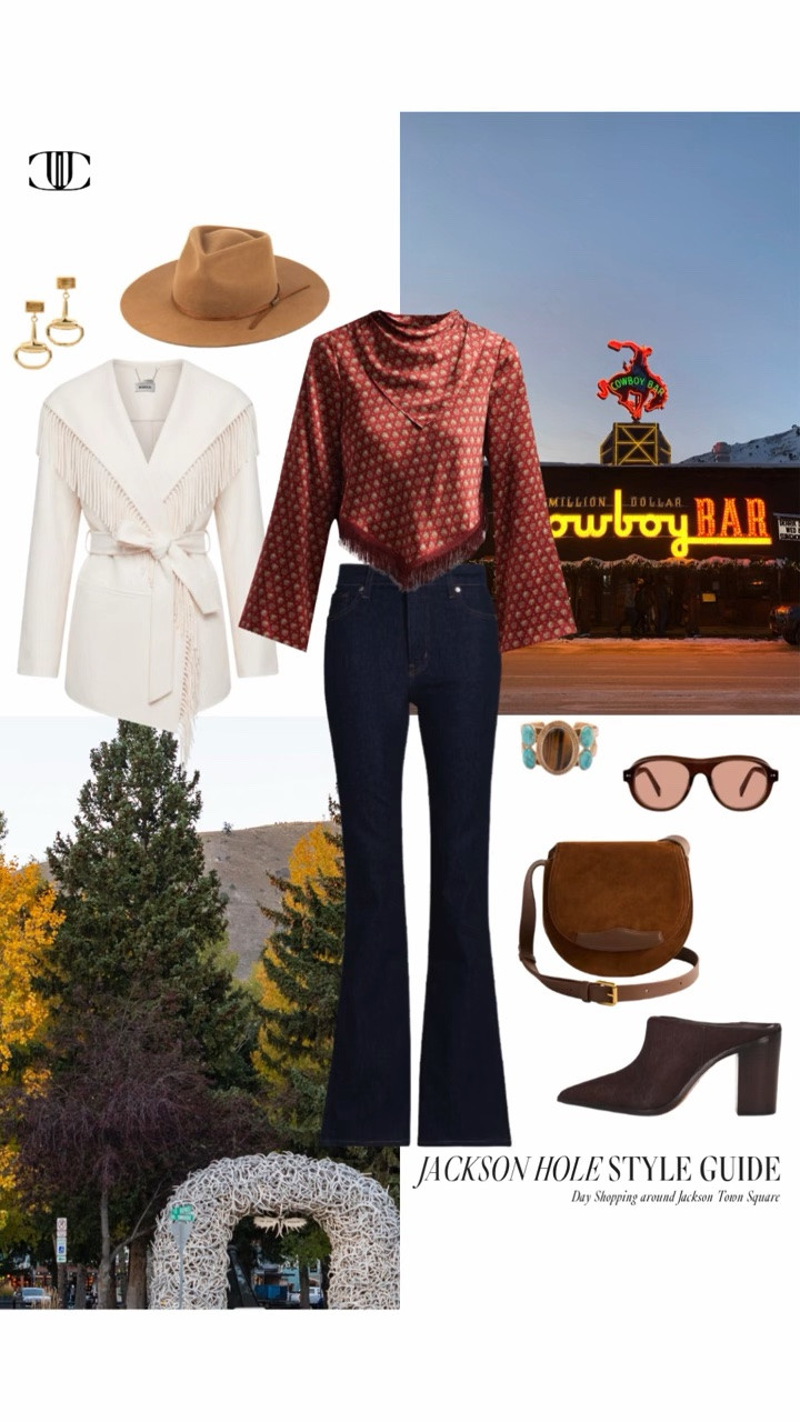 🏔️ Jackson Hole has been on my list forever, so naturally I started with the outfits.

In West Dressed, I’m sharing 10 chic Jackson Hole looks for everything I’d want to do on a fall getaway—from hiking and fly fishing to horseback riding, afternoons in town, cozy mornings by the fire, and a few really good dinners.

Think suede, boots, rich fall color, great jackets, and just enough Western influence to feel right for the setting without looking like a costume. Tap to shop all 10 looks and start planning your own trip out west. 🤎✨

#LTKStyle #JacksonHole #WesternStyle #FallFashion #TravelStyle #MountainChic #CowboyChic #FallOutfits #OutfitInspiration #LTKFinds

#LTKSeasonal #LTKOver40 #LTKTravel