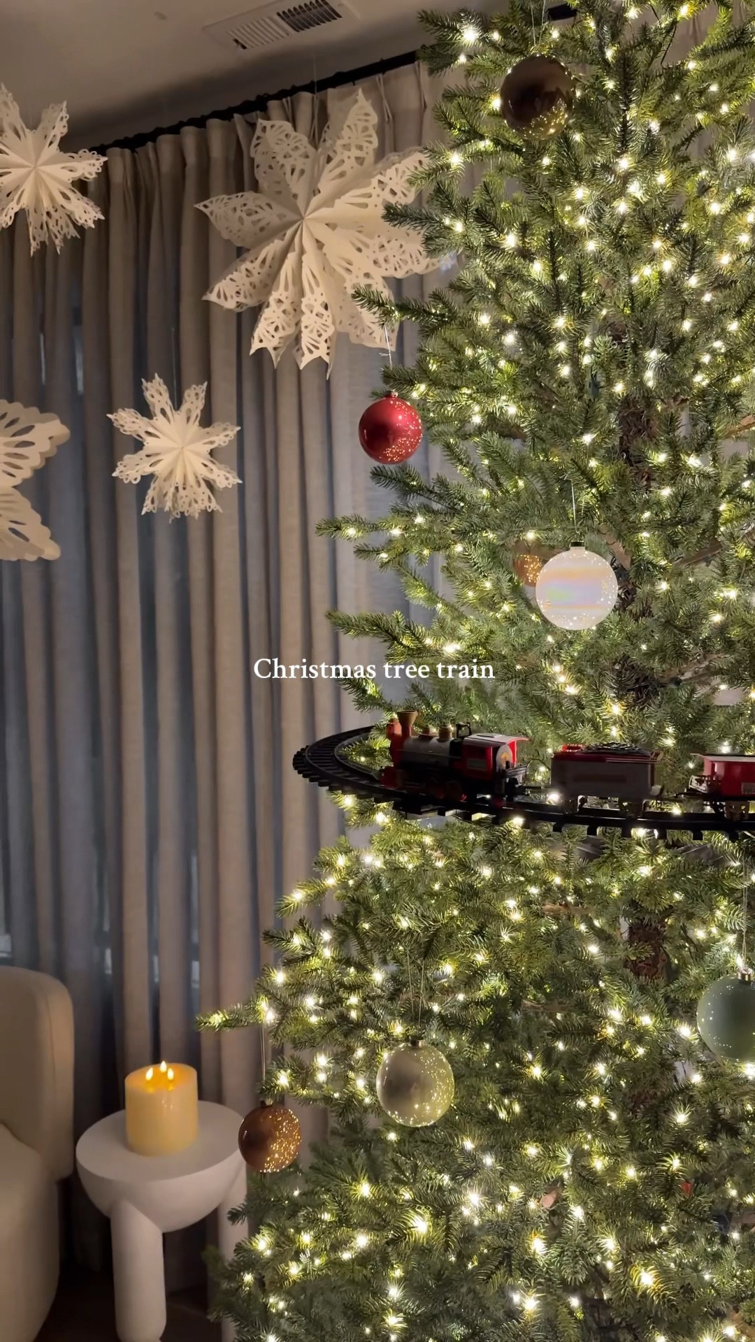 Train that attaches to cheap christmas tree