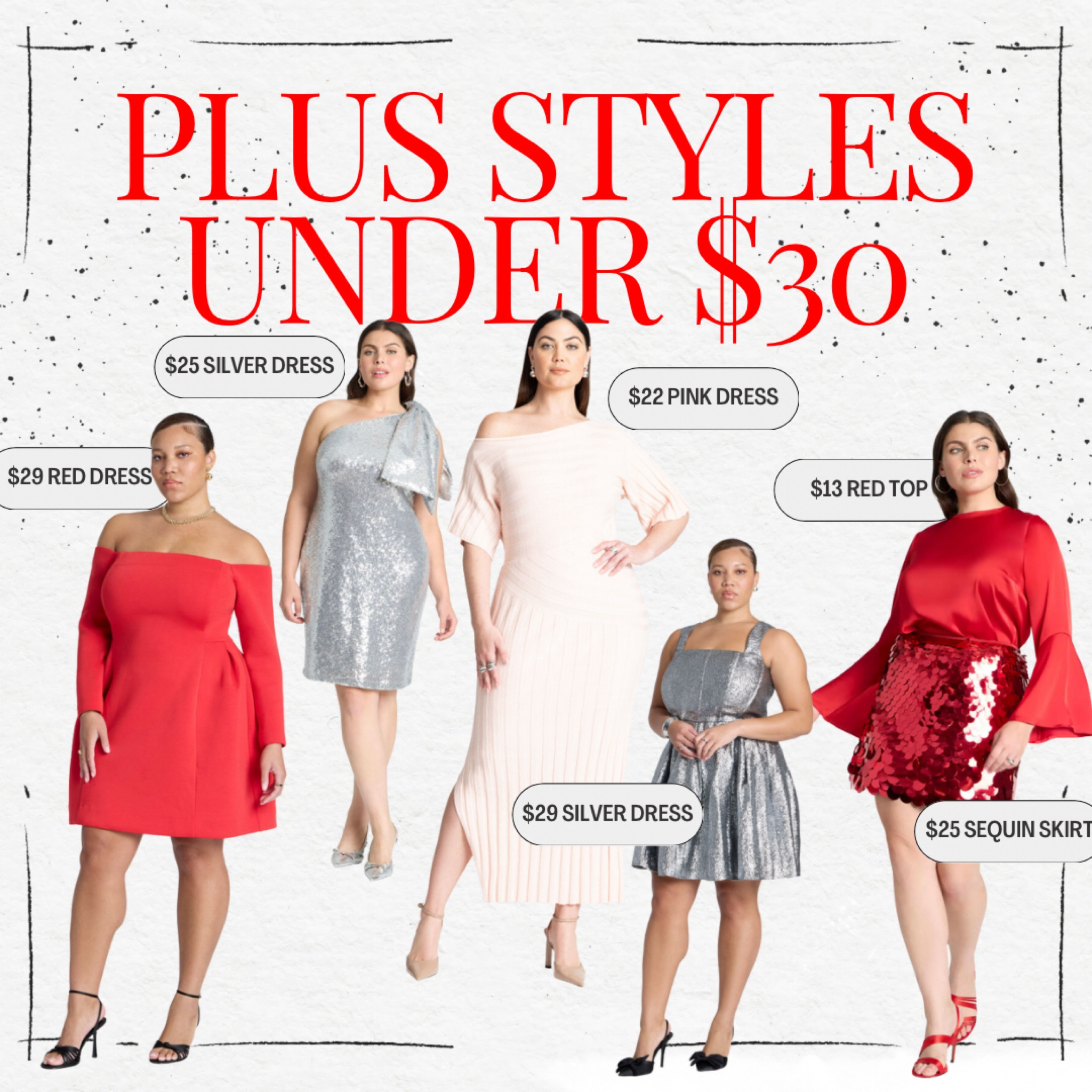 Valentine’s Day is coming up! ELOQUII is having an insane sale with so many plus size styles under $30 😱 with most available from sizes 14 to 28. I’ve put together some of the cutest V-Day styles in red, pink and sequins 🤗 

As far as sizing goes, ELOQUII tends to be pretty true-to-size so I would get a size 24. Enjoy! 

#LTKFindsUnder50 #LTKSaleAlert #LTKPlusSize