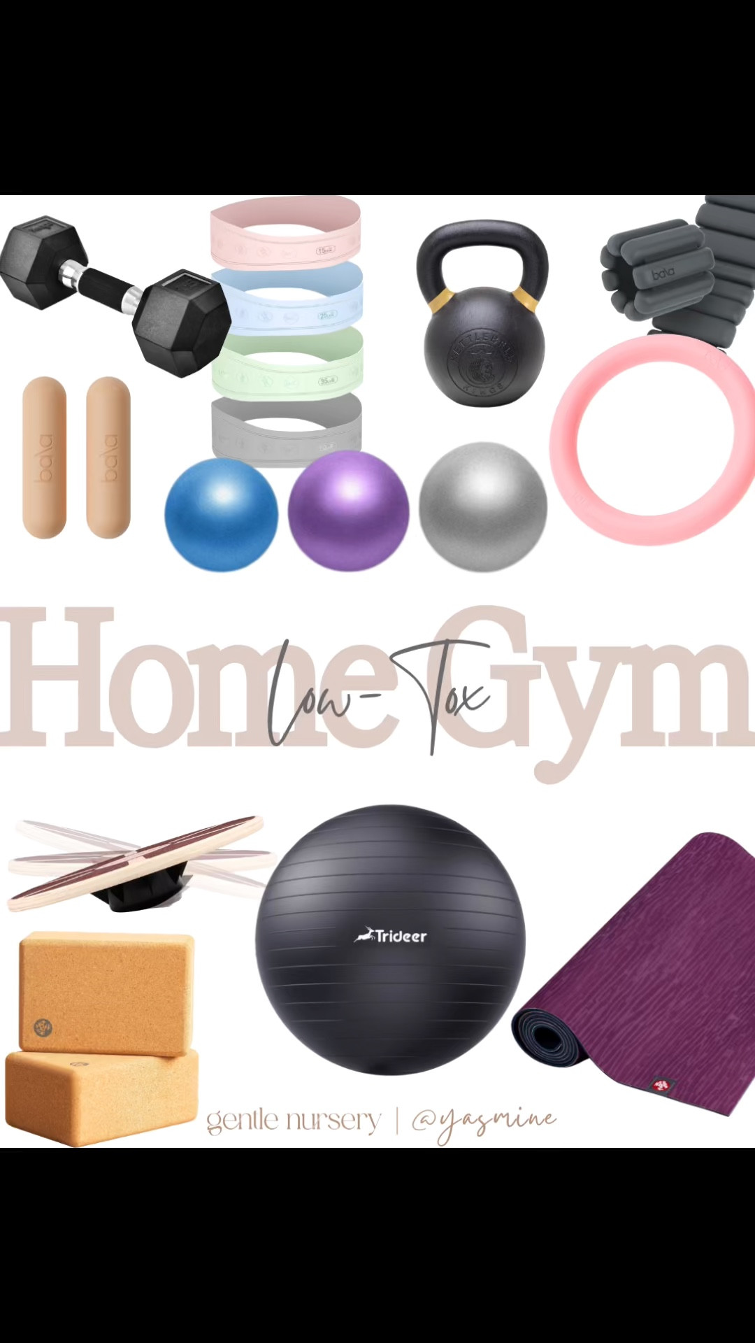 Swap out your old gear for low-tox options in your home gym! 🌱💪🏼 #HomeGymVibes #LowToxLiving #Selfcare #HealthyNewYear

#LTKHome #LTKFitness